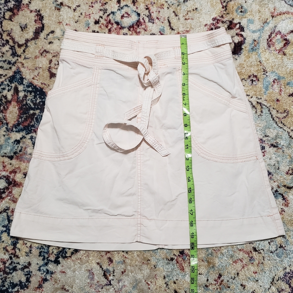 Anthropologie Pilcro and the Letterpress Pale Peach Skirt Sz 8 - Picture 6 of 11